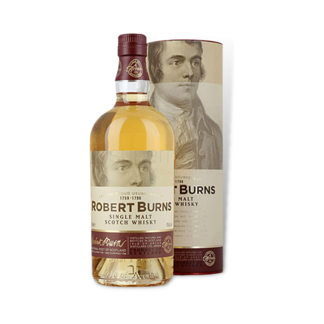 Scotch Whisky - Arran Robert Burns Single Malt Scotch Whisky 700ml (ABV 43%)