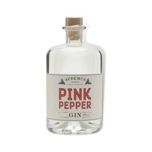 French Gin - Audemus Pink Pepper Gin 500ml (ABV 44%)