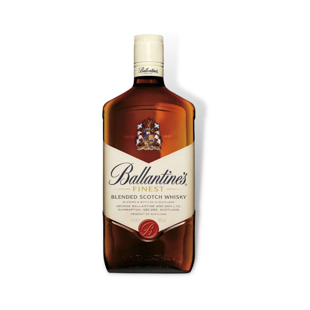 Scotch Whisky - Ballantines Finest Blended Scotch Whisky 1ltr / 700ml (ABV 43%)