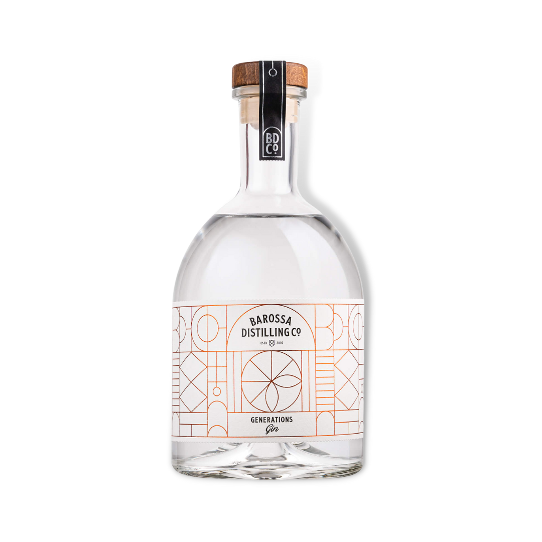 Australian Gin - Barossa Distilling Co Generations Gin 700ml (ABV 40%)