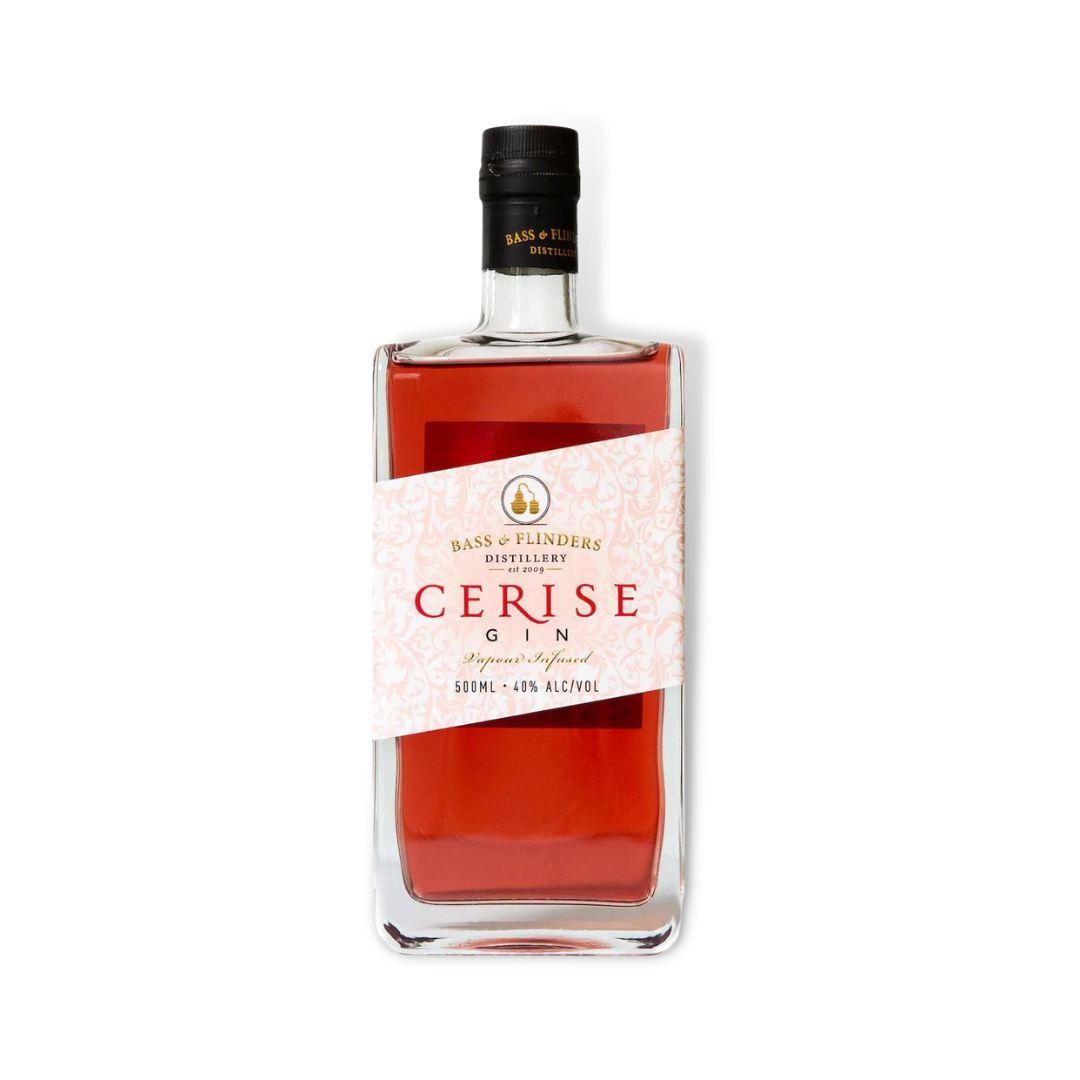 Australian Gin - Bass & Flinders Cerise Gin 700ml / 500ml (ABV 40%)