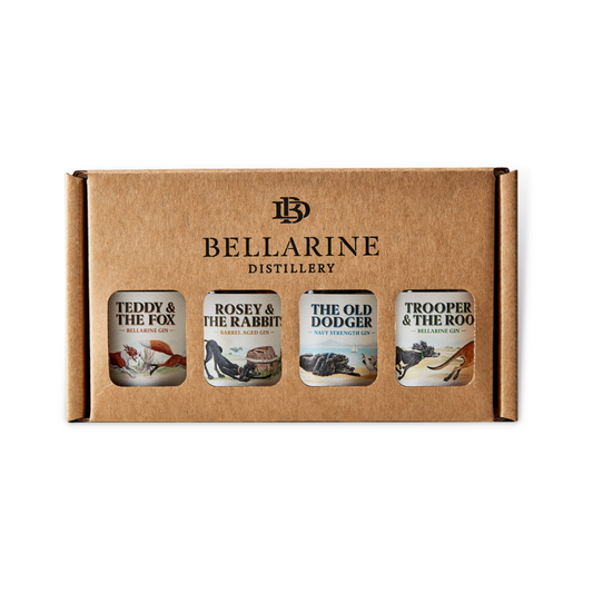 Australian Gin - Bellarine 4x50ml Gin Gift Set (ABV 42%)