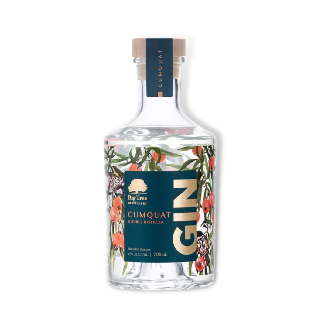 Australian Gin - Big Tree Cumquat Doubled Distilled Gin 700ml (ABV 42%)