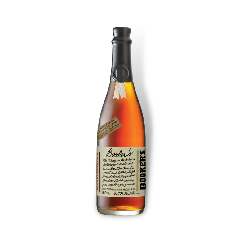 American Whiskey - Bookers Kentucky Bourbon Whiskey 750ml (ABV 62.65%)