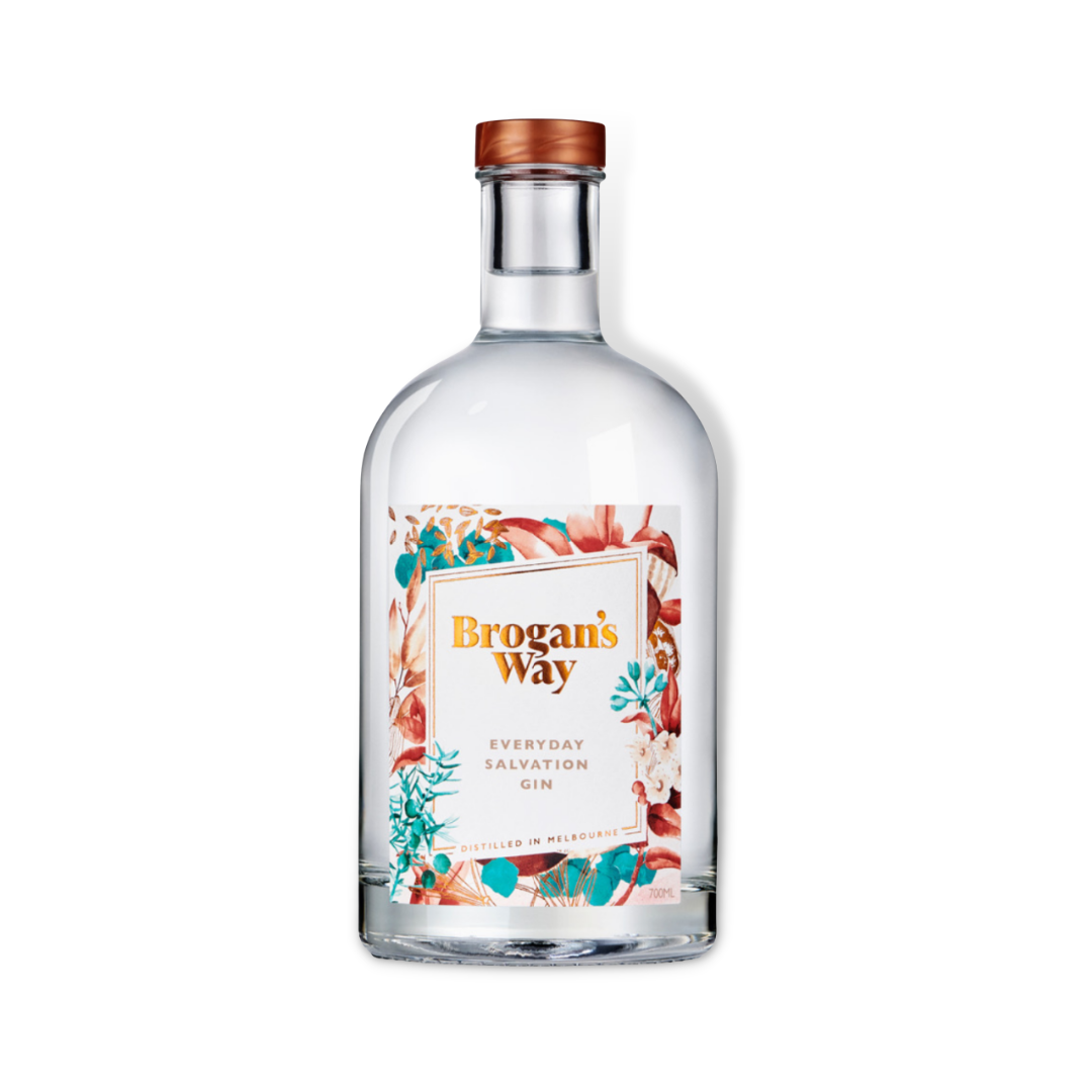 Australian Gin - Brogan's Way Everyday Salvation Gin 700ml (ABV 42%)