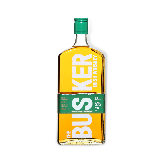 Irish Whiskey - The Busker Triple Cask Triple Smooth Irish Whiskey 700ml (ABV 40%)