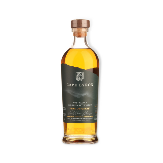 Australian Whisky - Cape Byron The Original Australian Single Malt Whisky 700ml (ABV 47%)