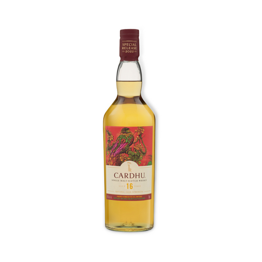 Scotch Whisky - Cardhu 16 Year Old Single Malt Scotch Whisky 700ml (ABV 58%)