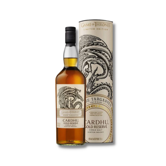 Scotch Whisky - Cardhu Gold Reserve - House Targaryen - Game of Thrones 700ml (ABV 40%)