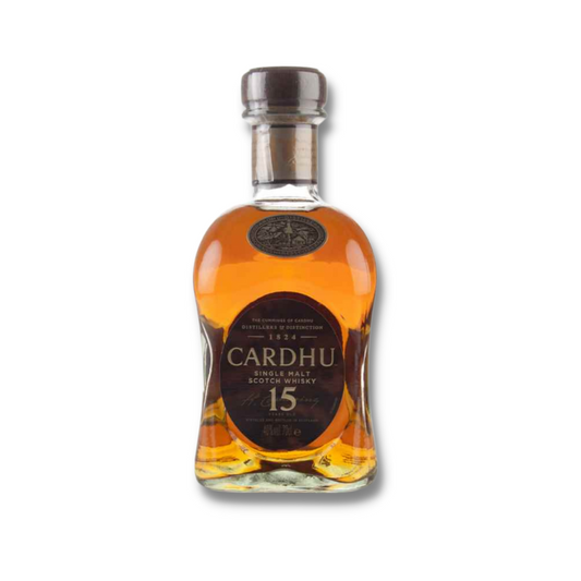 Scotch Whisky - Cardhu 15 Year Old Single Malt Scotch Whisky 700ml (ABV 40%)