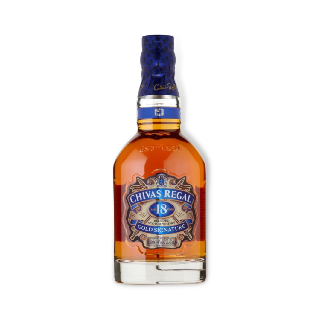 Scotch Whisky - Chivas Regal 18 Year Old Blended Scotch Whisky 700ml / 500ml (40% ABV)