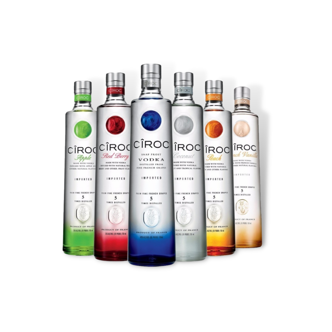 French Vodka - Ciroc Coconut Vodka 700ml (ABV 37.5%)