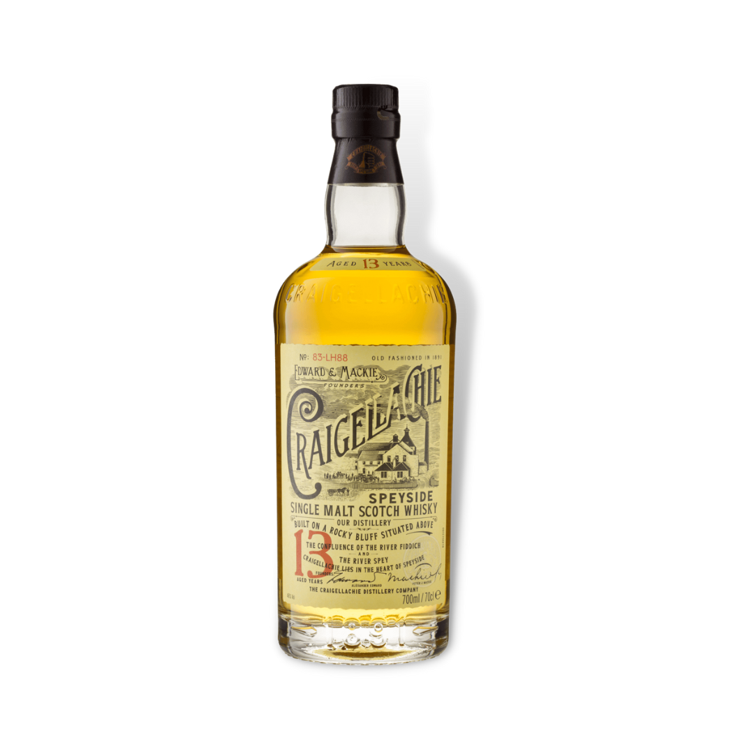 Scotch Whisky - Craigellachie 13 Year Old Speyside Single Malt Scotch Whisky 700ml (ABV 46%)