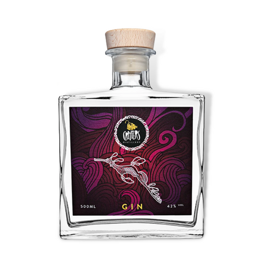 Australian Gin - Critters Native Gin 500ml (ABV 42%)