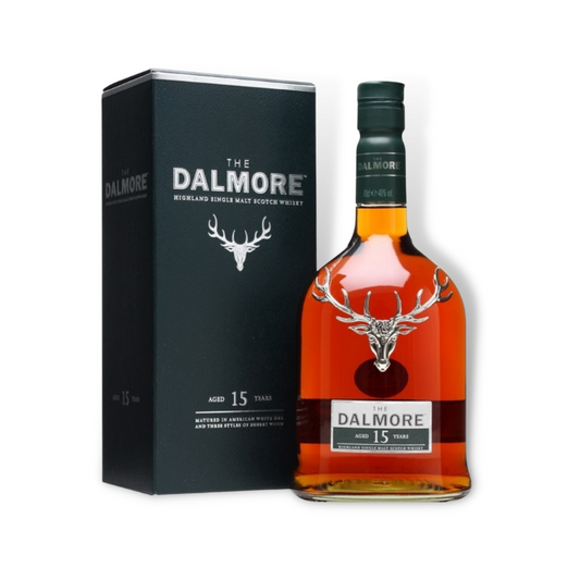 Scotch Whisky - The Dalmore 15 Year Old Highland Single Malt Scotch Whisky 700ml (ABV 40%)