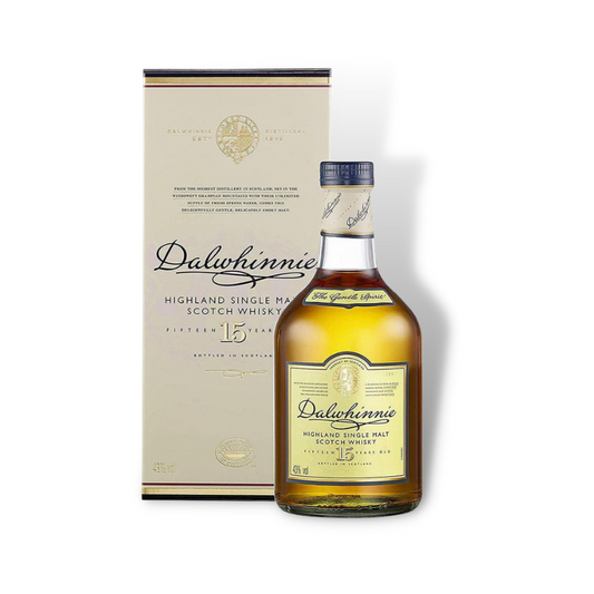 Scotch Whisky - Dalwhinnie 15 Year Old Highland Single Malt Scotch Whisky 1Lt / 700ml (ABV 43%)