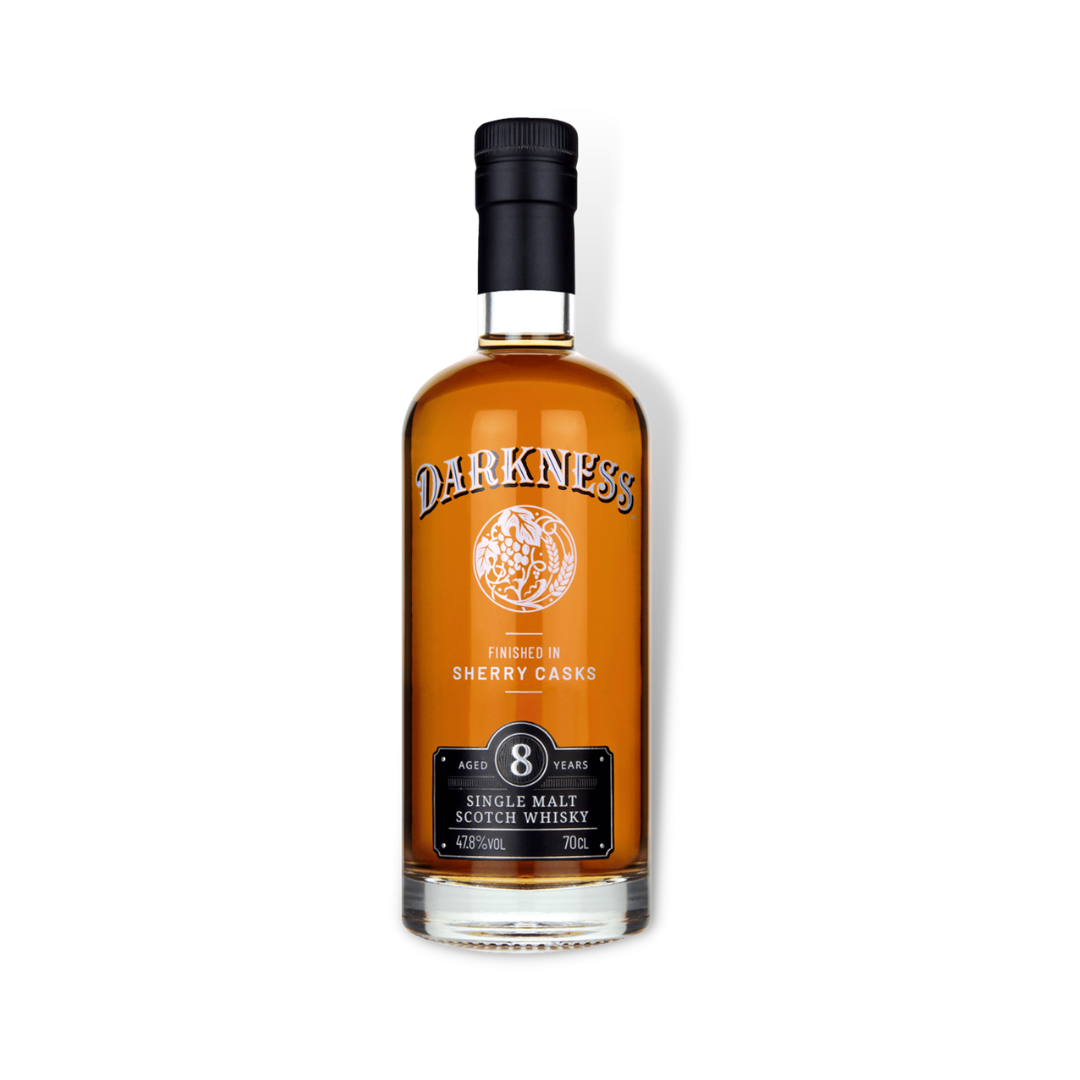 Scotch Whisky - Darkness 8 Year Old Sherry Finish Single Malt Scotch Whisky 700ml (ABV 47.8%)