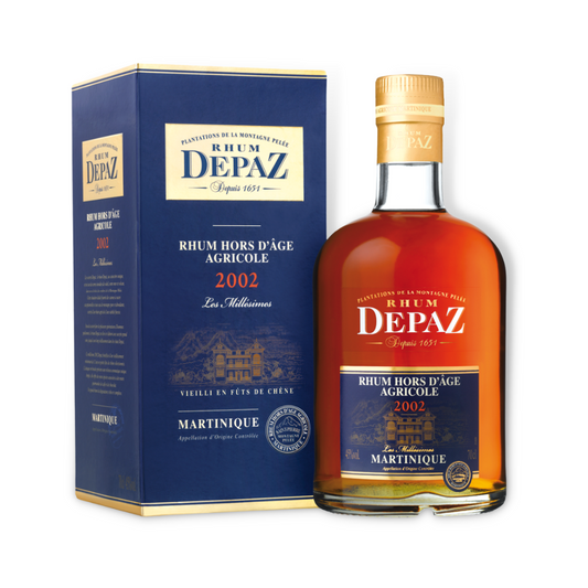 Dark Rum - Depaz 2002 11 Year Old Rum 700ml (ABV 45%)