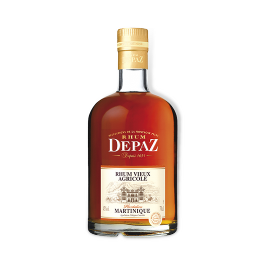 Dark Rum - Depaz Plantation Martinique Aged Rum 700ml (ABV 45%)