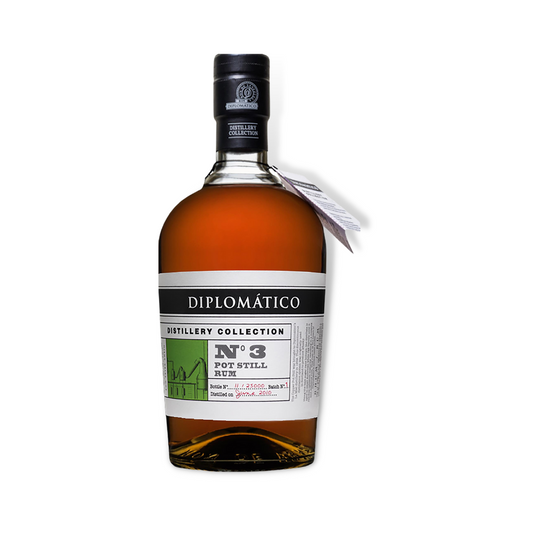 Dark Rum - Diplomatico Distillery Collection No.3 Pot Still Rum 700ml (ABV 47%)