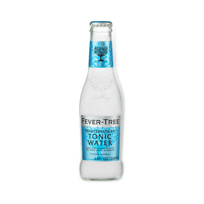 Tonic Water - Fever Tree Mediterranean Tonic Water 200ml (Pack of 4)