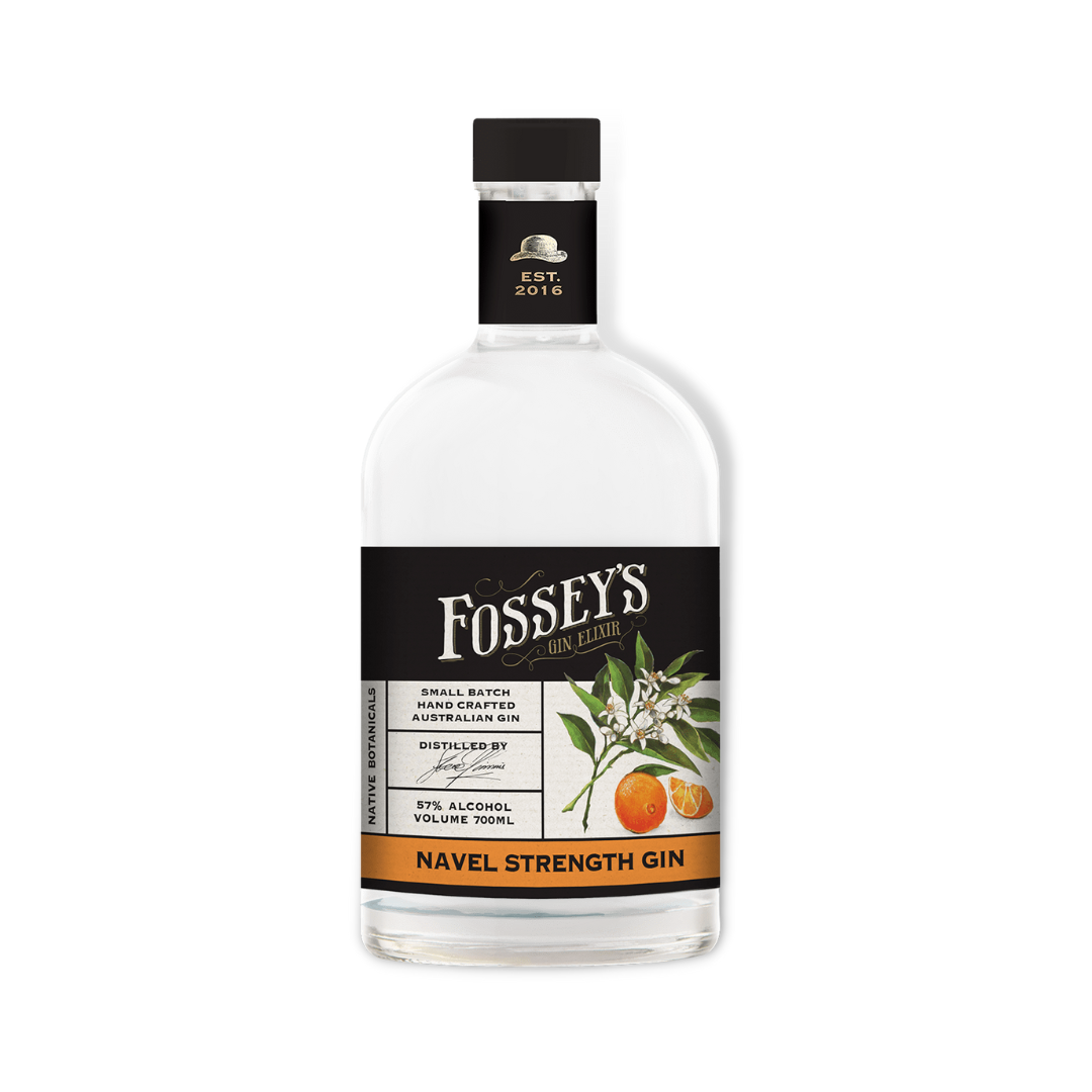 Australian Gin - Fossey's Navel Strength Gin 700ml (ABV 57%)