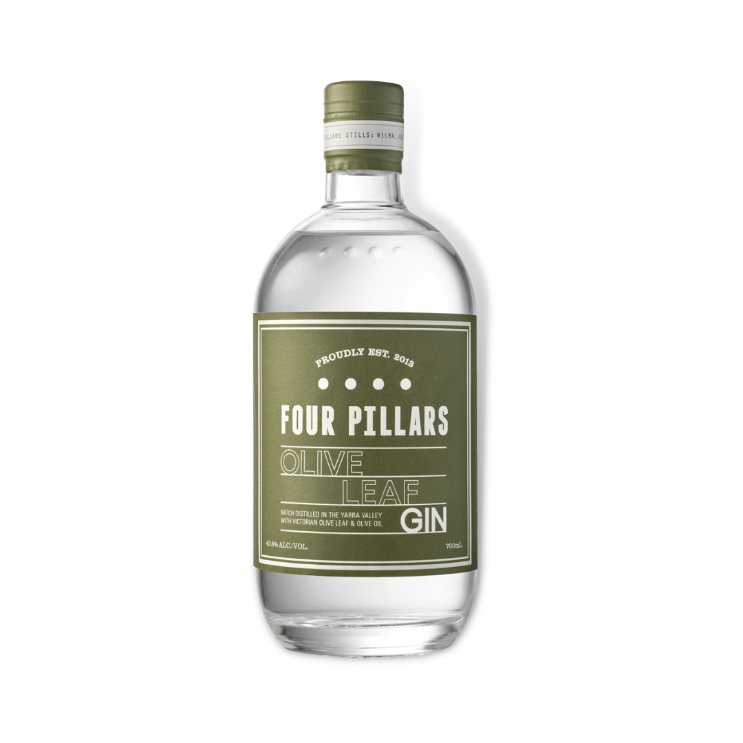 Australian Gin - Four Pillars Olive Leaf Gin 700ml (ABV 43.8%)