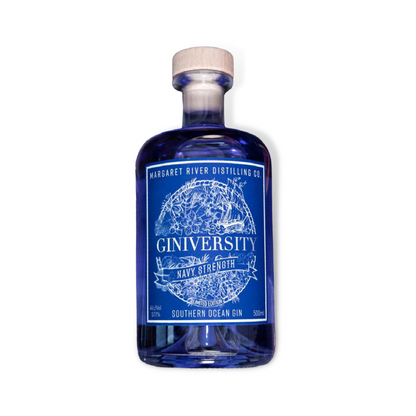 Australian Gin - Giniversity Southern Ocean Gin 500ml (ABV 57.7%)