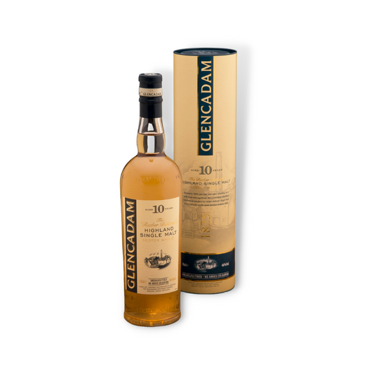 Scotch Whisky - Glencadam 10 Year Old Highland Single Malt Scotch Whisky 700ml (ABV 40%)