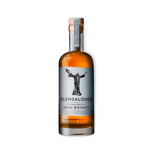 Irish Whiskey - Glendalough Double Barrel Irish Whiskey 700ml (ABV 42%)