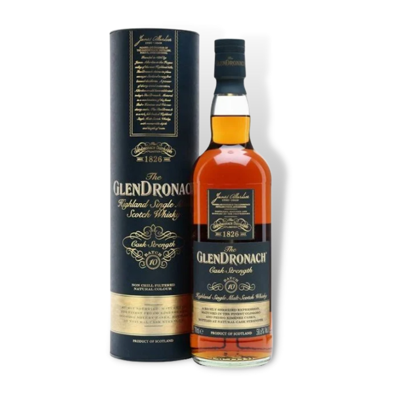 Scotch Whisky - GlenDronach Cask Strength Batch 10 Scotch Whisky 700ml