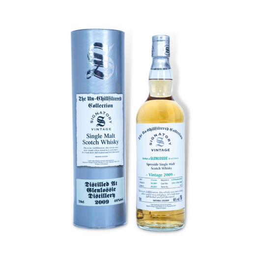 Scotch Whisky - Glenlossie 2009 13 Year Old UCF Single Malt Scotch Whisky 700ml (Signatory Vintage) (ABV 46%)