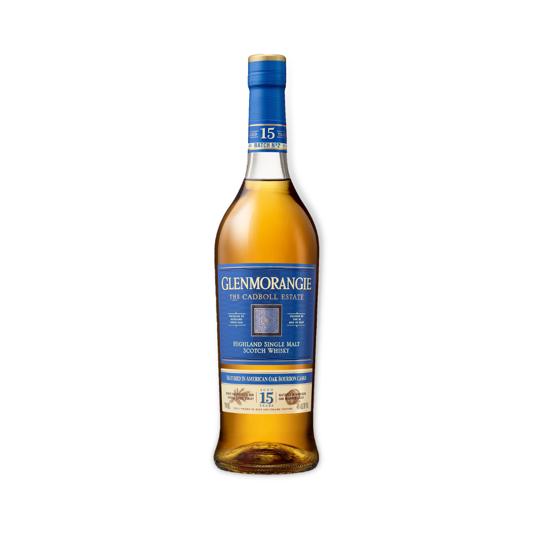 Scotch Whisky - Glenmorangie 15 Year Old Cadboll Estate Highland Single Malt Scotch Whisky 700ml (ABV 43%)