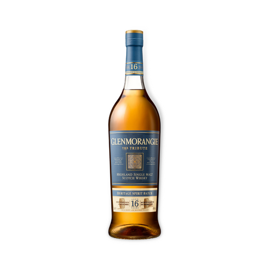 Scotch Whisky - Glenmorangie 16 Year Old Tribute Highland Single Malt Scotch Whisky 1ltr (ABV 43%)