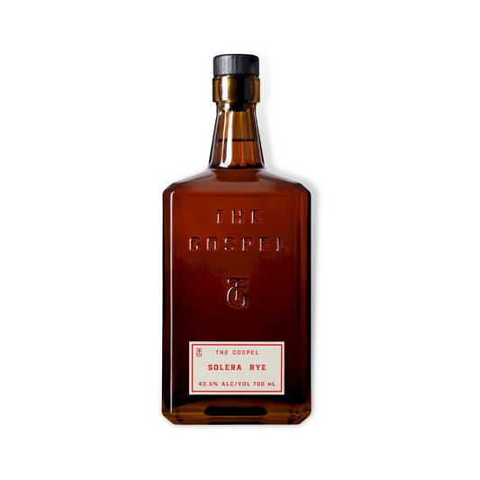 Australian Whisky - The Gospel Solera Rye Whiskey 700ml (ABV 42.5%)