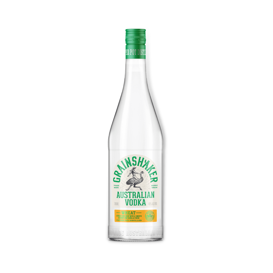 Australian Vodka - Grainshaker Australian Wheat Vodka 750ml (ABV 40%)