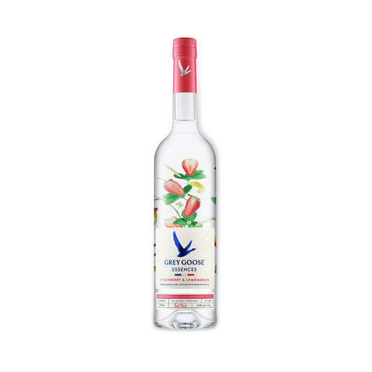 French Vodka - Grey Goose Essences Strawberry & Lemongrass Vodka 750ml (ABV 30%)