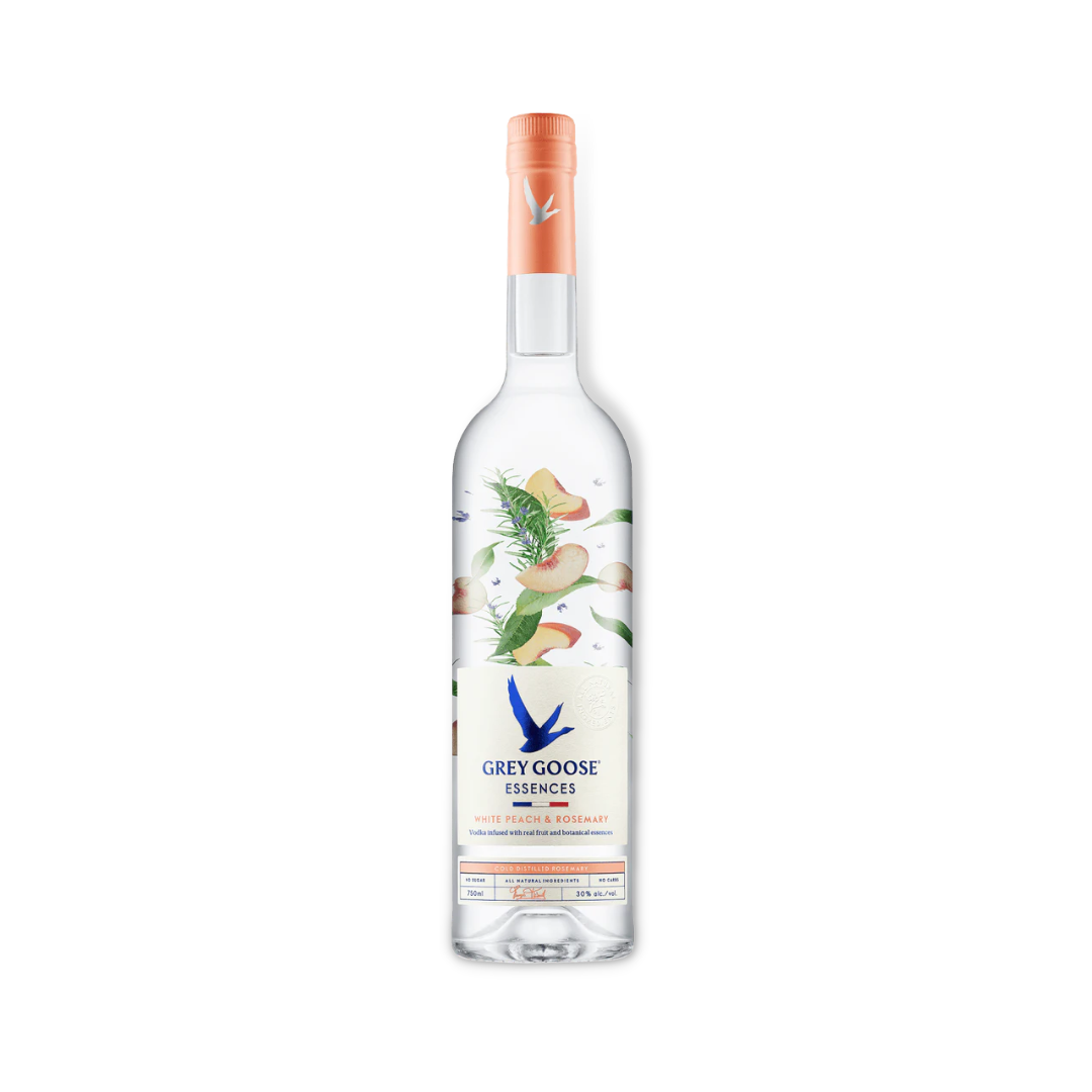 French Vodka - Grey Goose Essences White Peach & Rosemary Vodka 750ml (ABV 30%)