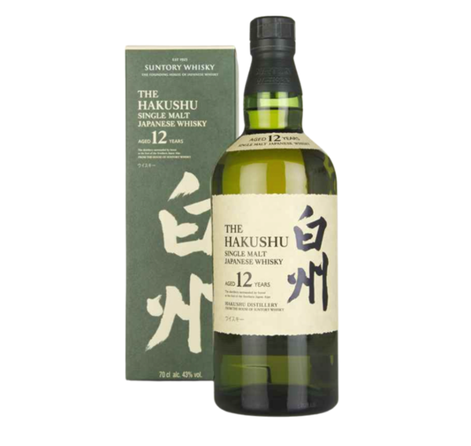 Japanese Whisky - Hakushu 12 Year Old Whisky 700ml (ABV 43%)