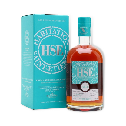 Dark Rum - Habitation St Etienne 2013 French Whisky Cask Finish Rum 500ml (ABV 44%)