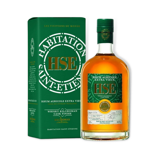 Dark Rum - Habitation St Etienne 2013 Kilchoman Whisky Cask Finish Rum 500ml (ABV 44%)