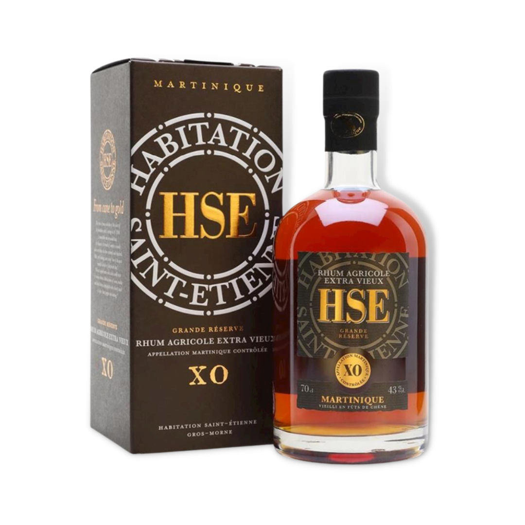 Dark Rum - Habitation St Etienne XO Oak Cask Rum 700ml (ABV 43%)