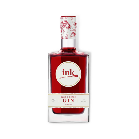 Australian Gin - Husk Ink Sloe & Berry Gin 700ml (ABV 26%)