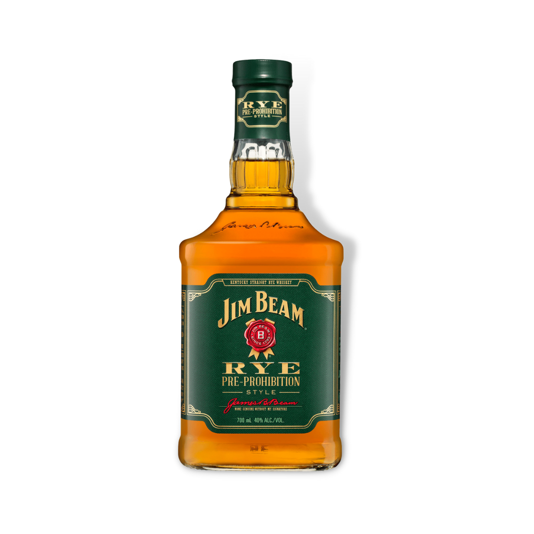 American Whiskey - Jim Beam Kentucky Straight Rye Whiskey 700ml (ABV 40%)