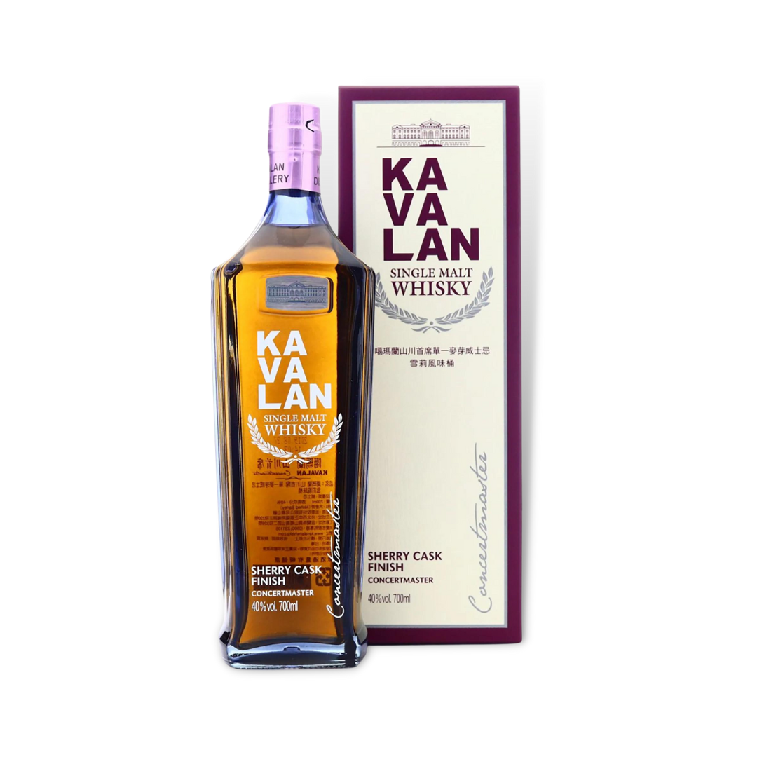 Taiwanese Whisky - Kavalan Concertmaster Sherry Cask Finish Single Malt Whisky 700ml (ABV 40%)