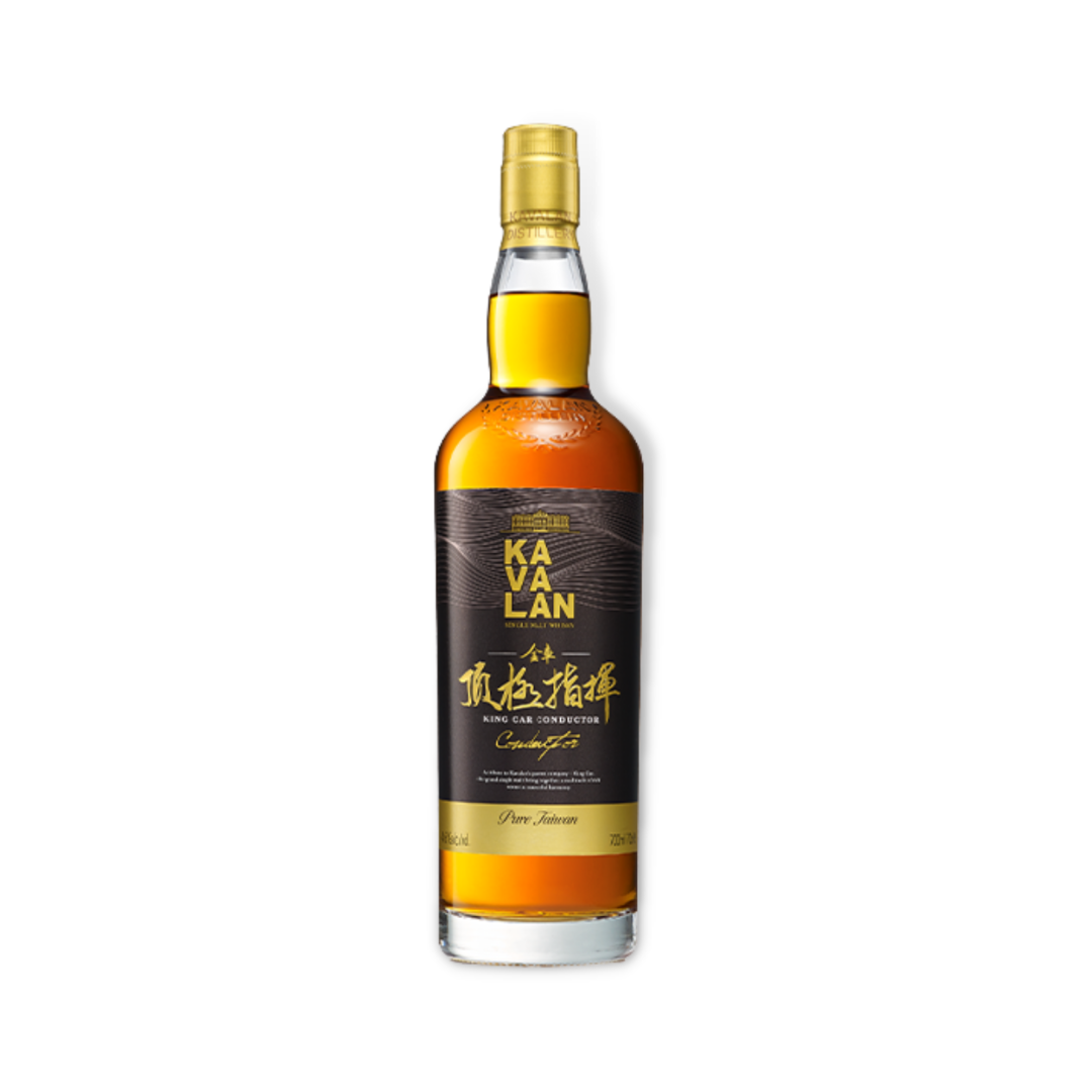 Taiwanese Whisky - Kavalan King Car Conductor Single Malt Whisky 700ml (ABV 46%)