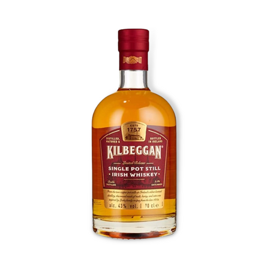 Irish Whiskey - Kilbeggan Single Pot Still Irish Whiskey 700ml (ABV 43%)