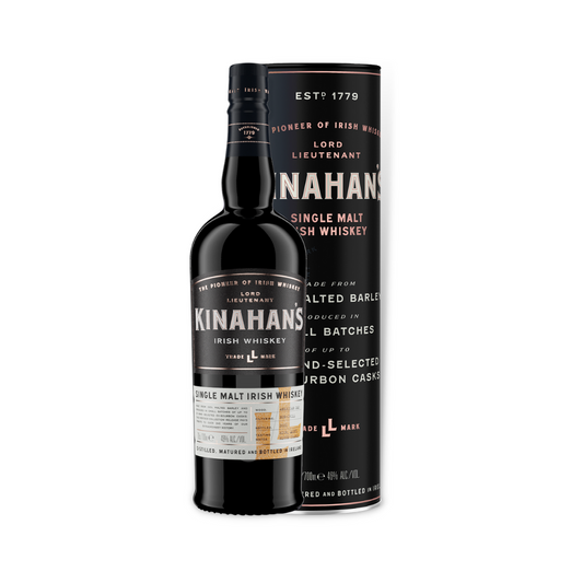 Irish Whiskey - Kinahan's Single Malt Irish Whiskey 700ml (ABV 46%)