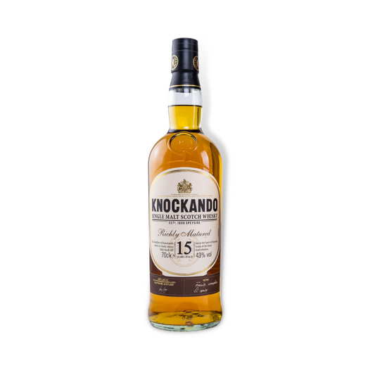 Scotch Whisky - Knockando 15 Year Old Single Malt Scotch Whisky 700ml (ABV 43%)