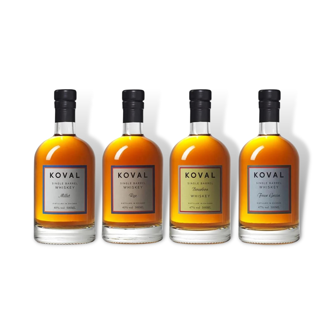 American Whiskey - Koval Millet Single Barrel Whiskey 500ml (ABV 40%)